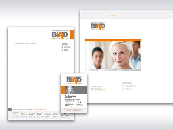 Design und Druck Geschäftspapiere BiAD